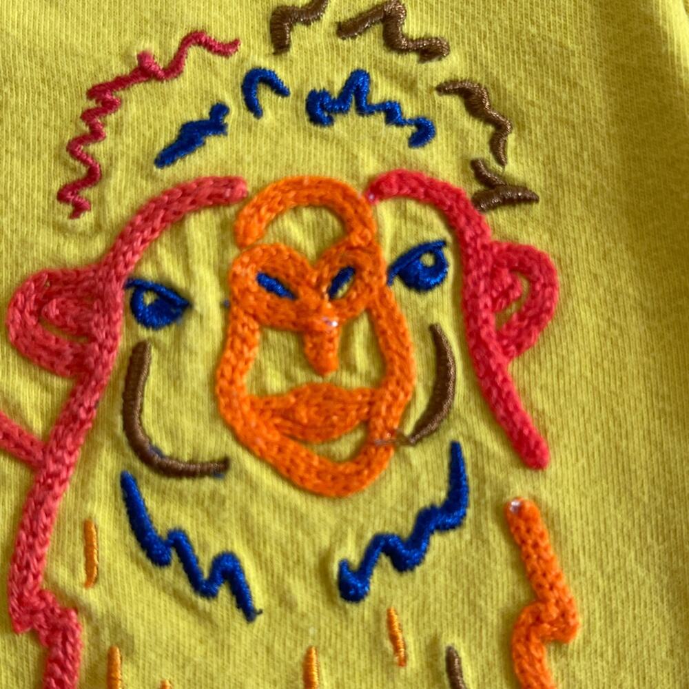 Mini Boden Embroidered Camel Shirt - Picture 3 of 5